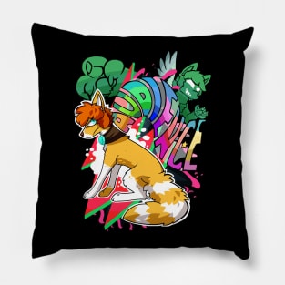 The Fox Army Pillow