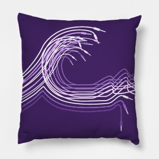 Great Wave for Electronic Musician and Synthesizer player Pillow