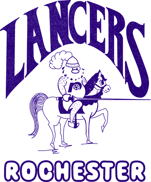 Defunct Rochester Lancers 1973 Kids T-Shirt by LocalZonly