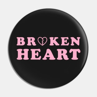 Broken Heart Pin