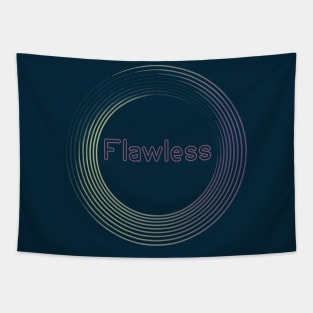 Flawless: a funky k pop inspired elegant design Tapestry