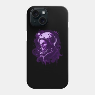 Astronaut Octopus Purple Phone Case