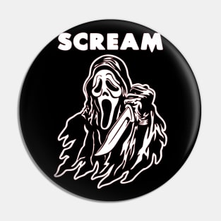 Scream Ghostface Pin