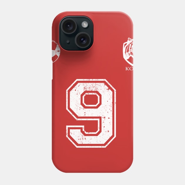 soccer jersey player number 9 Phone Case by LND4design