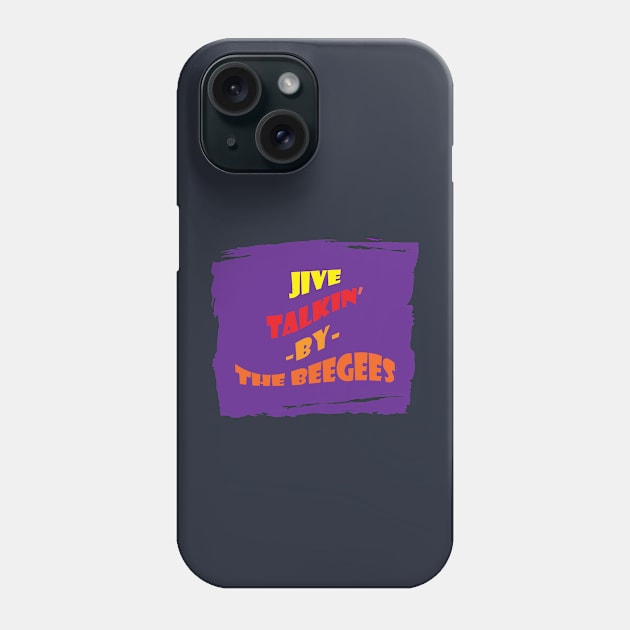 Jive Talkin' By The BeeGees 3 Electric Phone Case by Maries Papier Bleu