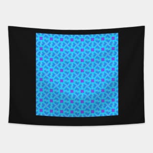 Pink and Blue Geometrics. A geometric pattern in soft blue and pink. Simply gorgeous. Tapestry