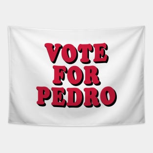 vote for pedro shadow effect Tapestry