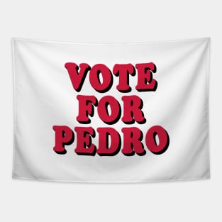 vote for pedro shadow effect Tapestry