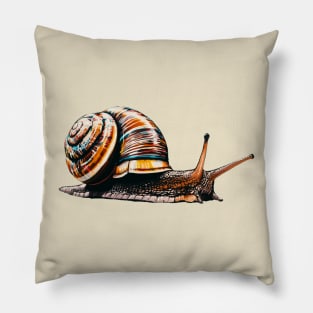 Stylish Snail Pillow