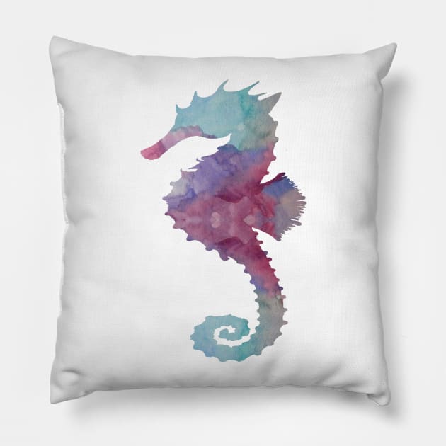 Seahorse Pillow by BittenByErmines