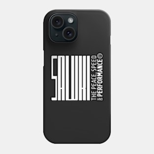 SALUKI BARCODE - SALUKI LOVERS Phone Case