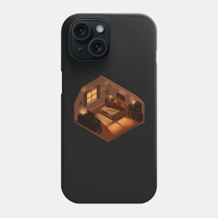 Nick Nelson - Heartstopper - isometric bedroom Phone Case