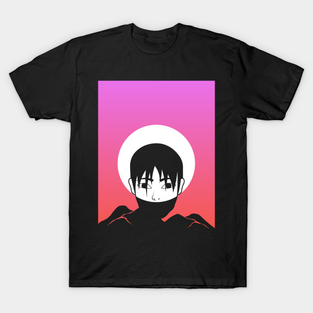 Aesthetic Vaporwave Anime Boy Vaporwave T Shirt Teepublic