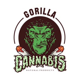 Gorilla Cannabis Natural Product 420 T-Shirt