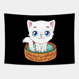 Cute Cat Persian Animal Kawaii Tapestry