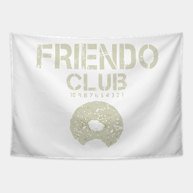 FRIENDO CLUB Tapestry by steveandlarson