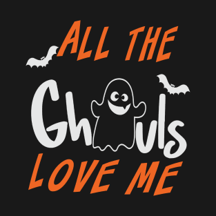 ALL GHOST HALLOWEEN LOVE ME T-Shirt