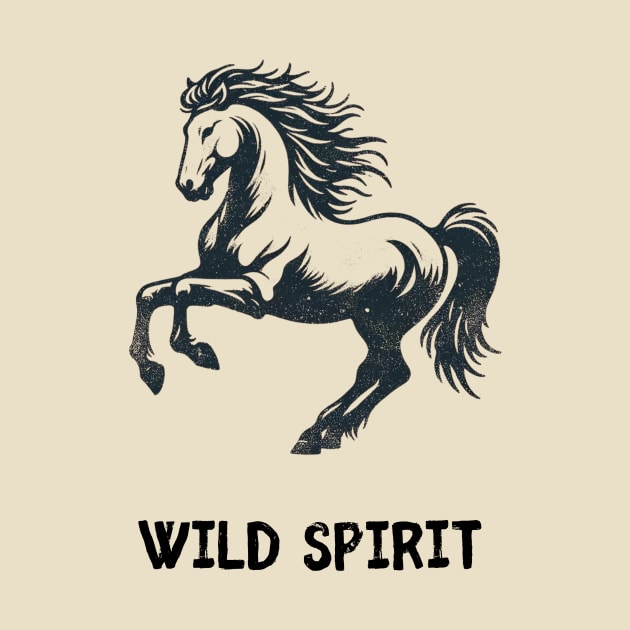 Wild Spirit - Wild Horse Design by Something Clever