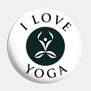 YOGA LOVE Pin