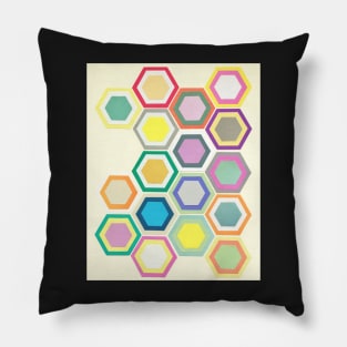 Honeycomb Layers II Pillow