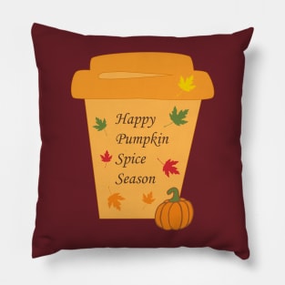 Happy Pumpkin Spice Season Pillow