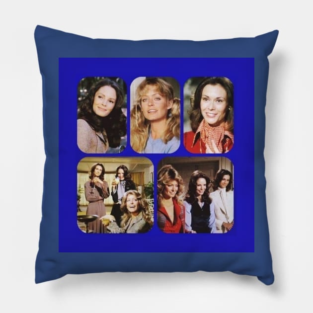 Charlies angels Pillow by fonchi76