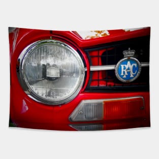 Triumph TR6 Sportscar. Vintage British musclecar Tapestry