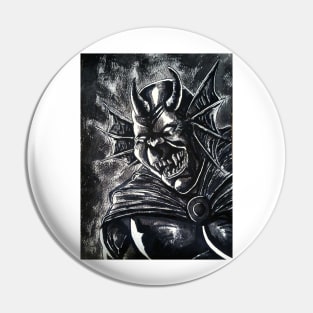 Etrigan "Gone Gone The Form O' Man" portrait (original) Pin