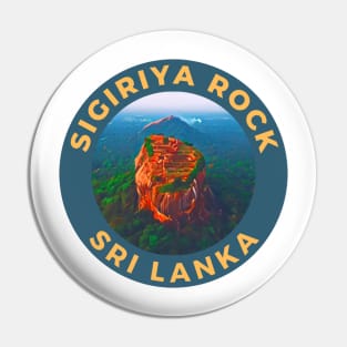 Sigirya Rock Sri Lanka Pin