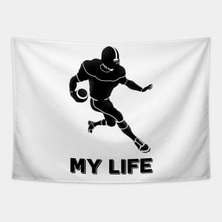 Football is my life Tapestry