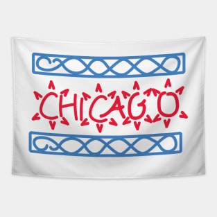 Chicago Flag Tapestry