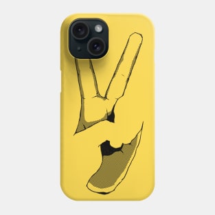 Peace, victory, either/or/neither Phone Case