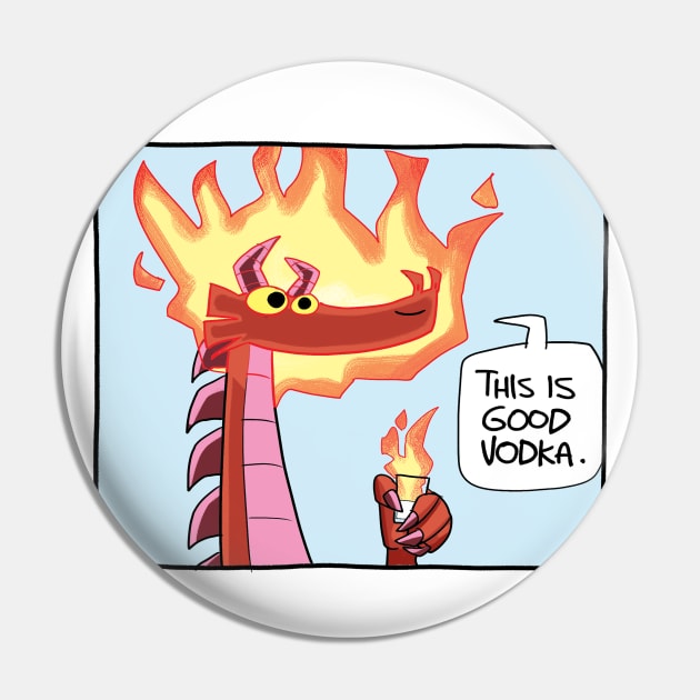 This is good Vodka Pin by Slack Wyrm