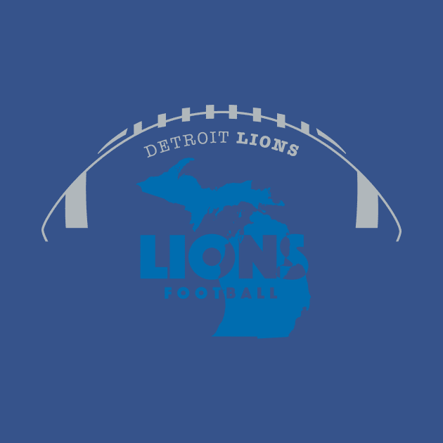 Detroit Lions by Crome Studio