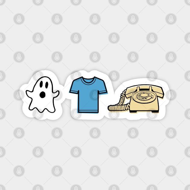 Boo Tee Call Magnet by Roufxis