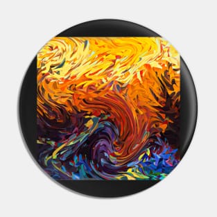 Sunset Swirl Pin