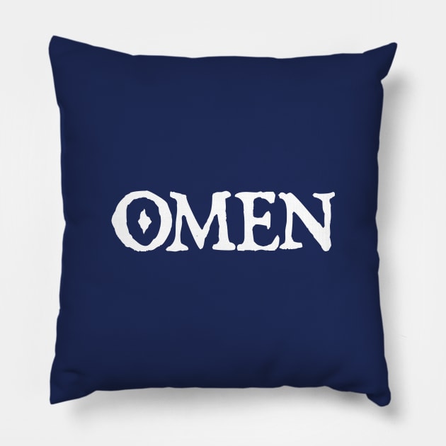 Omen full white Pillow by Omen