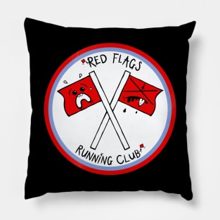 Red Flags Running Club Pillow