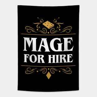 Mage For Hire RPG Classes Series Tapestry