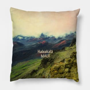 Haleakala National Park Maui Hawaii To travel is to live Pillow