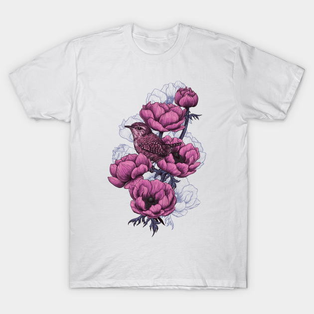 Discover Wren bouquet - Floral Design - T-Shirt