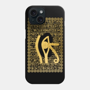 Eye of Ra, for Luck, Power, and Growth Phone Case