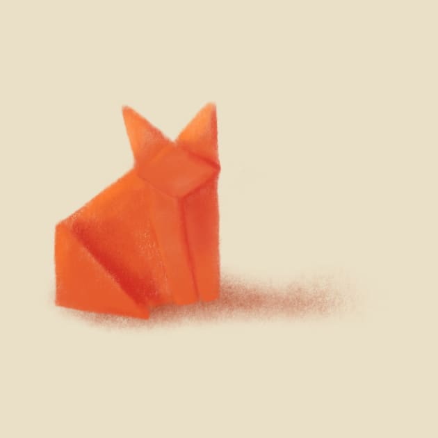 Origami Fox by Leo