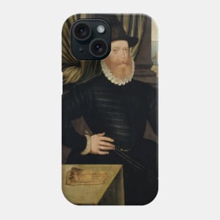 James Douglas, 4th Earl of Morton, about 1516 - 1581. Regent of Scotland by Arnold Bronckorst Phone Case