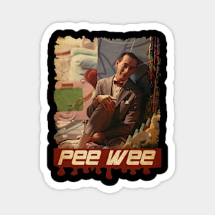 Pee Wee Herman Vintage Magnet