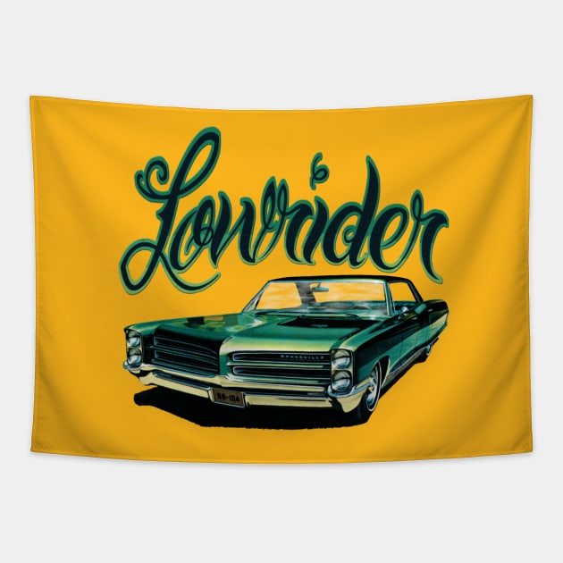 lowrider shirt Tapestry by retroracing