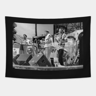 The Neville Brothers BW Photograph Tapestry