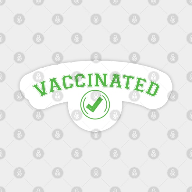 Vaccinated Check fully vaccinated Magnet by Gaming champion