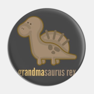 Grandmasaurus Rex T-Shirt Family Dinosaur Shirts Pin