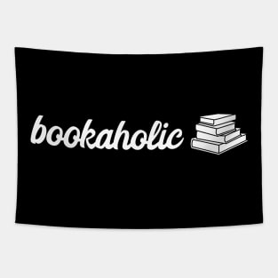 Bookaholic Book Lovers Gifts Bookworm Bibliophile Tapestry